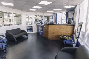 Mr Tyre Worksop Reception.