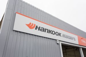 Hankook Masters signage at Mr Tyre