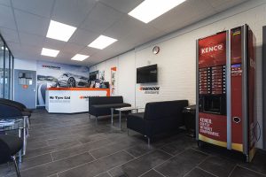 Mr Tyre Peterborough reception area