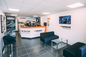Mr Tyre Warwick reception area