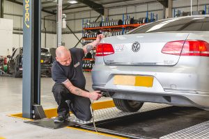 Mr Tyre Kettering vehicle exhaust emissions check