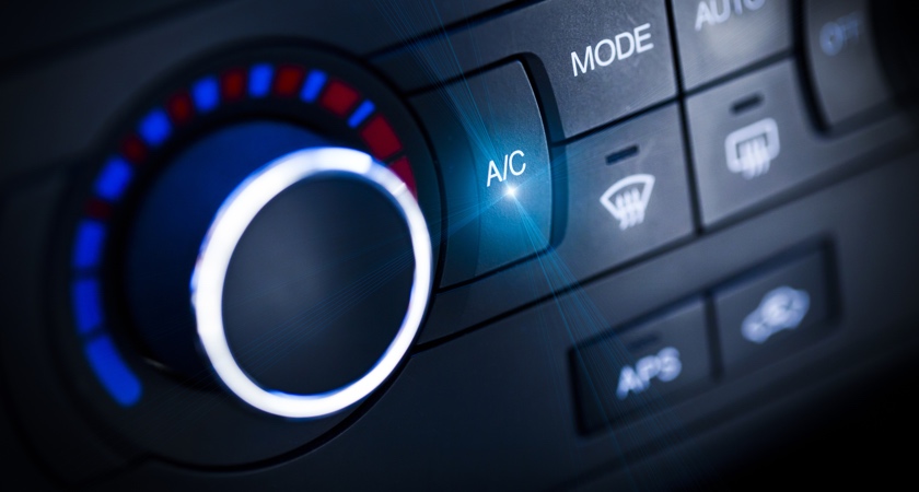 Car air conditioning control