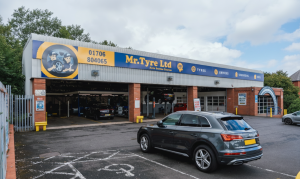 Mr Tyre Rochdale branch car park.