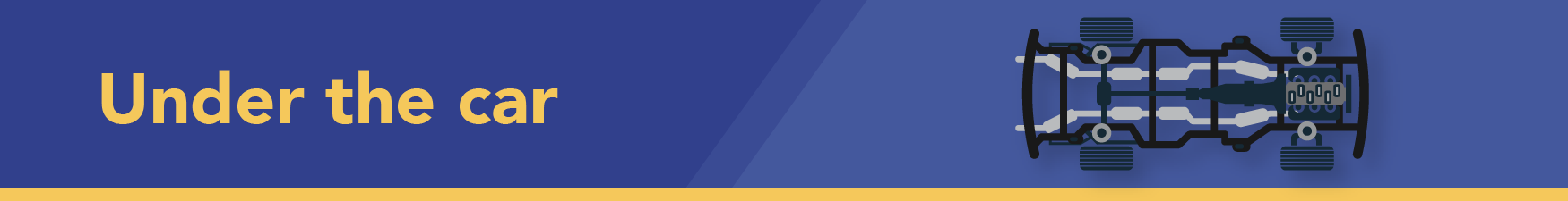 Under the car graphic